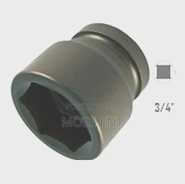Drive Socket Short 12pt 3/4inch X 30mm - Absk60030-St001 · Photo 1