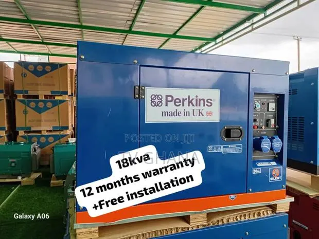 Genpro Perkins 18kva Diesel Power Backup Genset · Photo 1