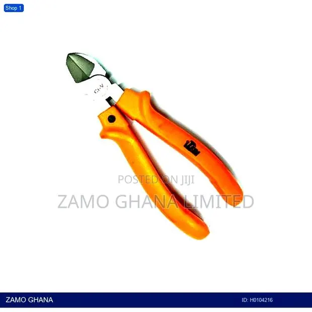 Side Cutter Plier Tera Orange 6inch - H · Photo 1
