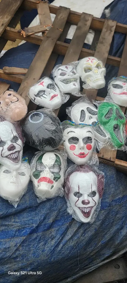 All Kinds of Holloween Mask Available · Photo 1