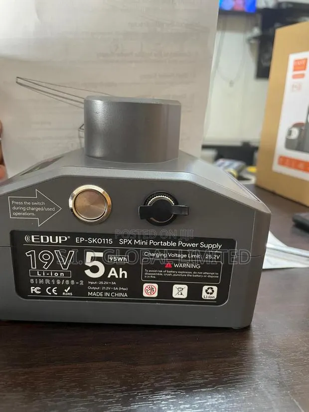 Edup 95wh/19v/5ah High-capacity Battery For Starlink Mini · Photo 1
