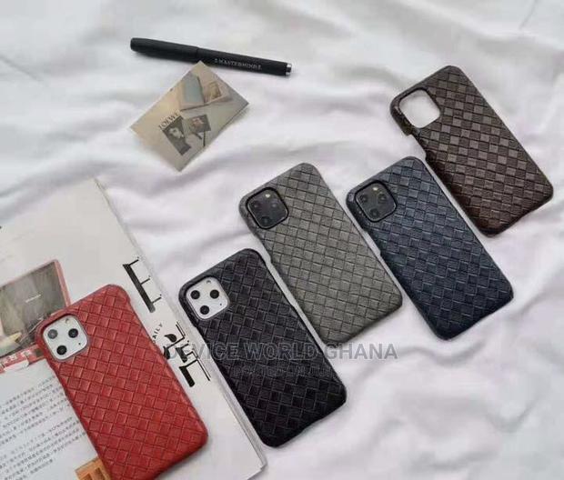 Real Leather Mesh Case 4 iPhone 13promax 13pro13 12promax 12 · Photo 1