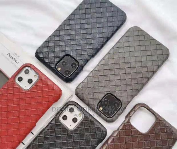 Real Leather Mesh Case 4 iPhone 13promax 13pro13 12promax 12 · Photo 4