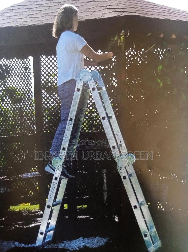 Folding Ladder Galvanized · Photo 1