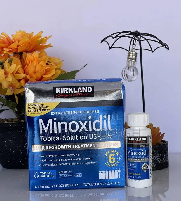Beard, Baldness and Hairline Solution / Kirkland Minoxidil · Photo 1