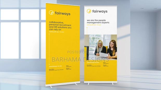 Pull Up Banner Design and Print (Standard Size) · Photo 6