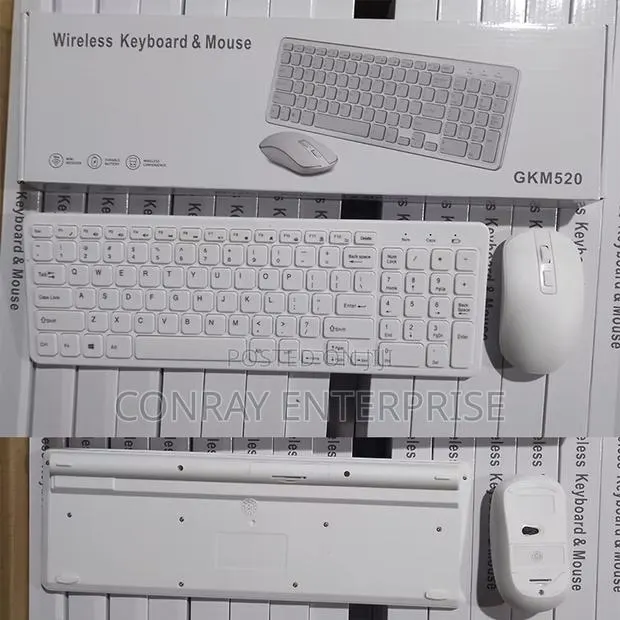 Wireless Keyboard and Mouse (GKM520). · Photo 1