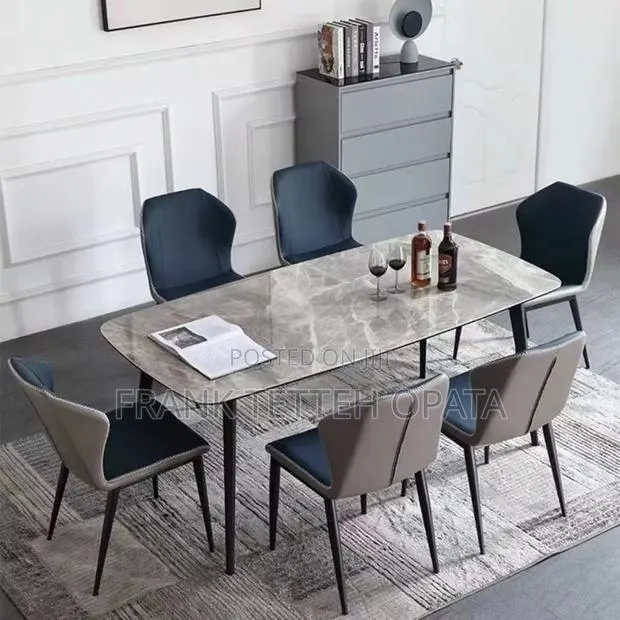 8 Seater Marble Dining Table Set · Photo 1