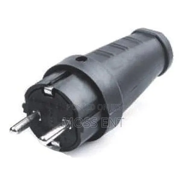 Rubber Mono Phase Male Plug - Sgs3502 · Photo 1