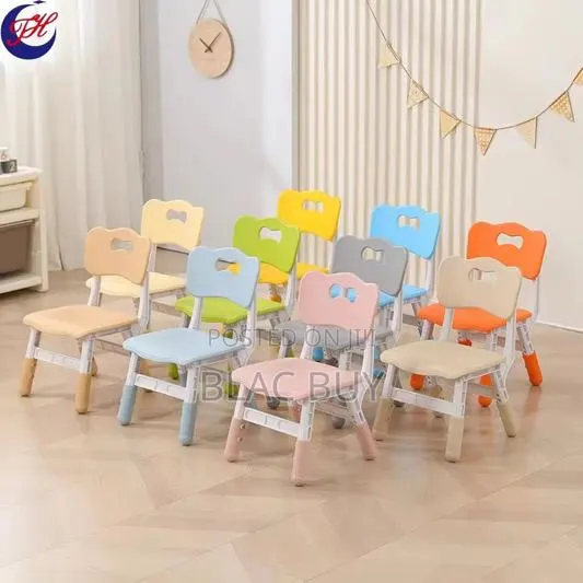 Modern Children Adjustable Plastic Chair for Kindergarten School · Photo 1
