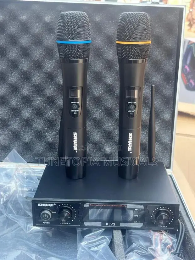 Shure Klv3 Professional 2in1 Wireless Microphone · Photo 1