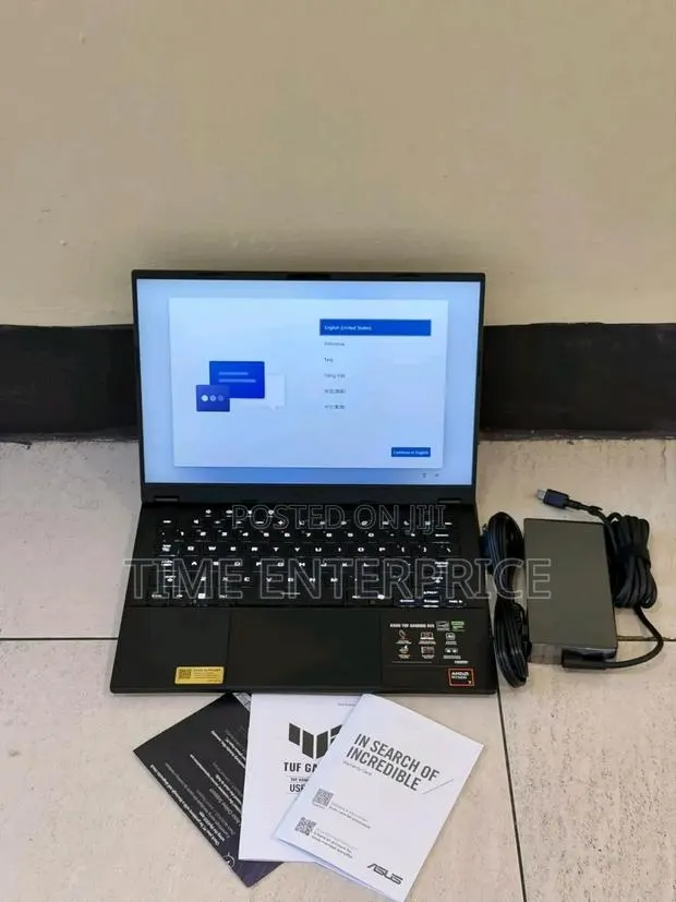 New Laptop Asus TUF Gaming A14 16GB AMD Ryzen 7 SSD 512GB · Photo 1