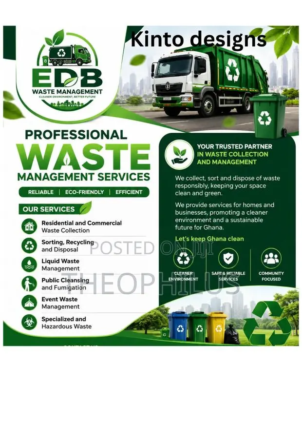 Cleaning and Waste Management's Flyer · Photo 1