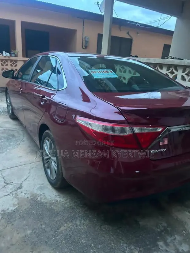 Toyota Camry SE 4dr Sedan (2.5L 4cyl 6A) 2016 Red · Photo 1