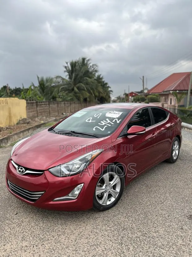 Hyundai Elantra SE 4dr Sedan (1.8L 4cyl 6A) 2015 Red · Photo 1