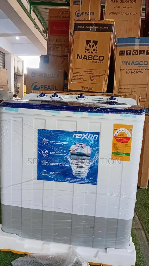 Nexon 12kg Top Load Washing Machine – Fast Efficient Wash · Photo 1