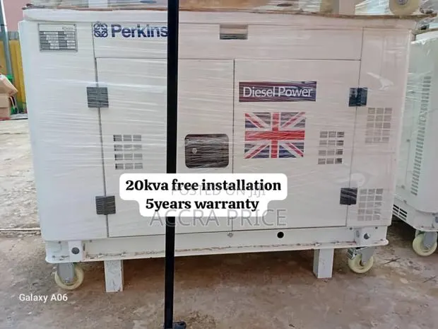 Gold Unit Perkins 20kva Diesel Generator · Photo 1