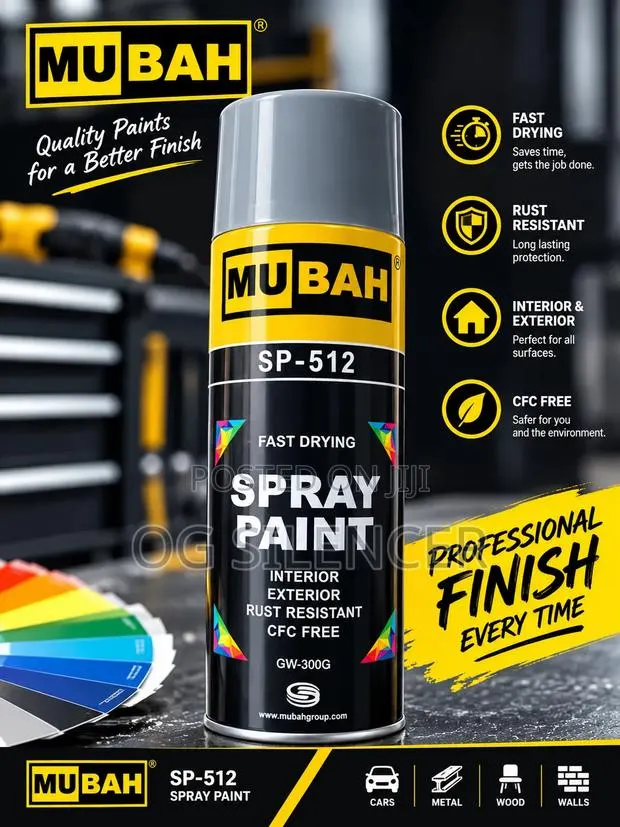 MUBAH Can Spray · Photo 1