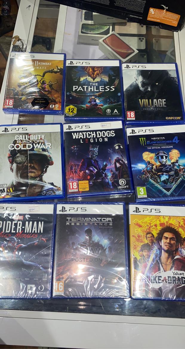 Playstation 5 Game Cds · Photo 1
