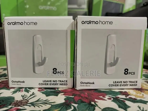 Oraimo OctaHooks Traceless Strong OctaHook - 8pcs · Photo 1