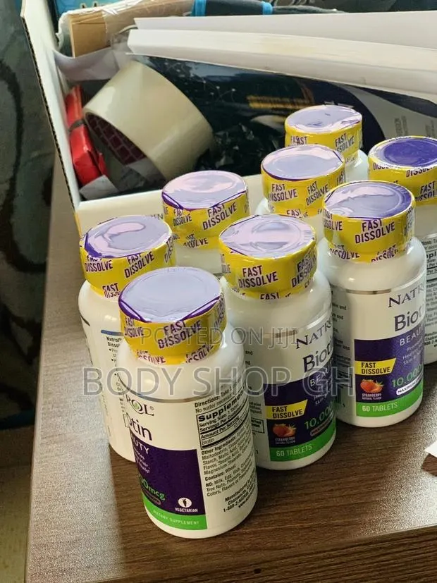 Natrol Biotin - Healthy Hair, Skin and Nails (10,000MCG) · Photo 1
