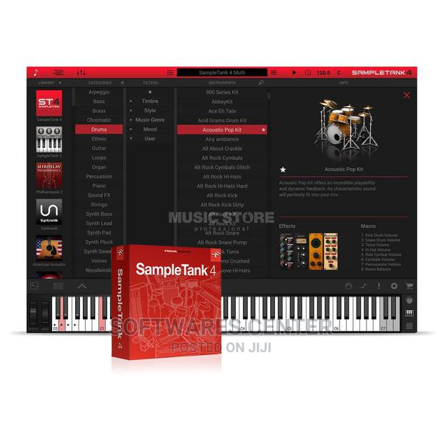 IK Multimedia Sample Tank 4 + 180GB Sound Library (Mac/Win) · Photo 1