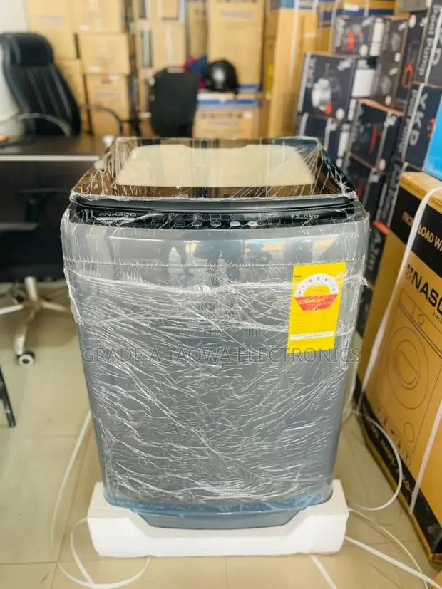 Heavy-Duty Nasco 12kg Top Load Full Automatic Washing Machine · Photo 1
