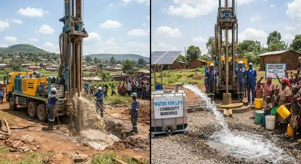 Cape Coast Bakano Borehole Drilling · Photo 1