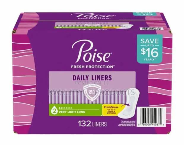 Poise Fresh Protection Panty Liners - 132 Pack · Photo 1