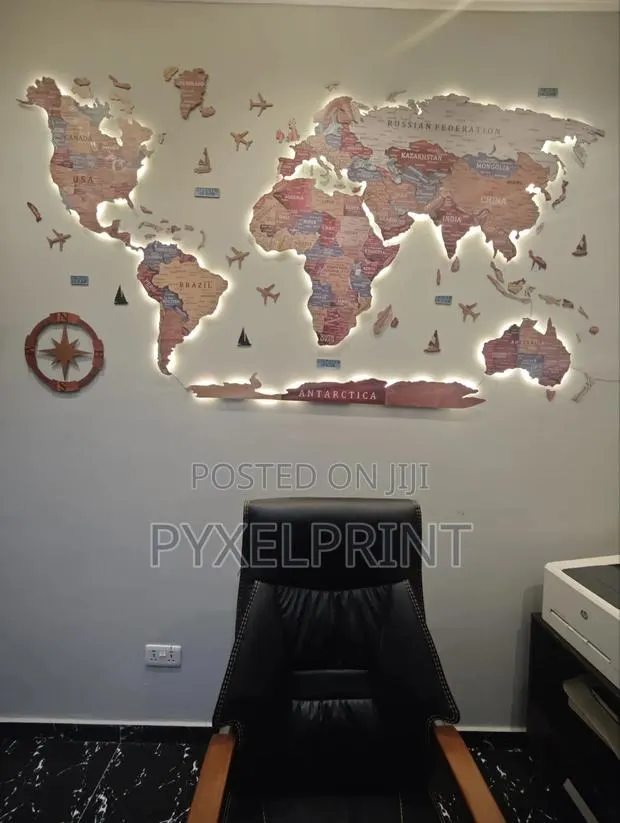 3d World Map · Photo 1