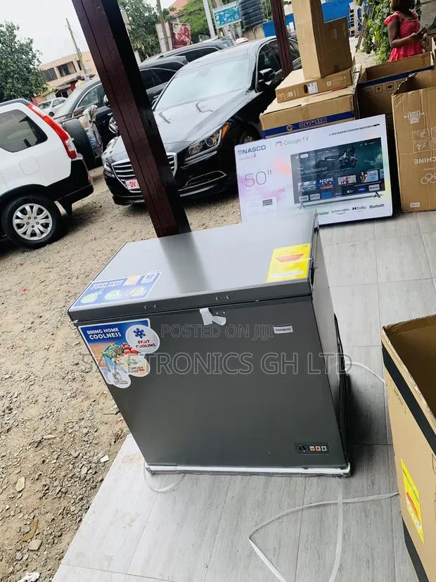 Kindly Buy Nasco 195l Nas-230sk Chest Freezer Silver · Photo 1