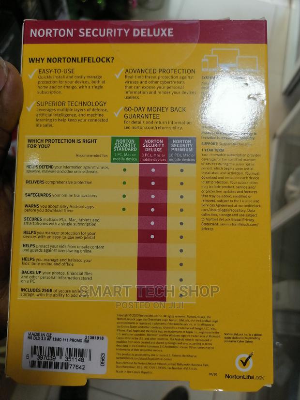 Norton Security Deluxe Antivirus for Pc Mac Os. Ios, Android · Photo 2