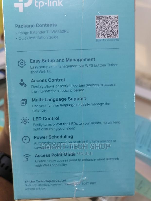 TL-WA850RE TP Link Wireless Range Extender Repeater 300mbps · Photo 2
