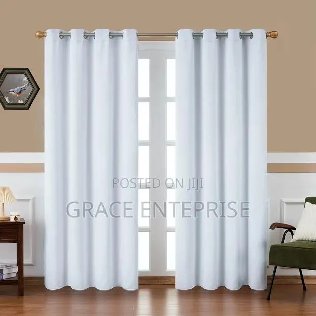Beautiful and Affordable Clean 2 in 1 Voile Curtains · Photo 1