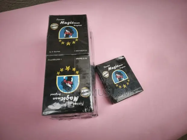 Super Magic Man Wet Delay Tissue – Very Effective Delay Ejaculation · Photo 1