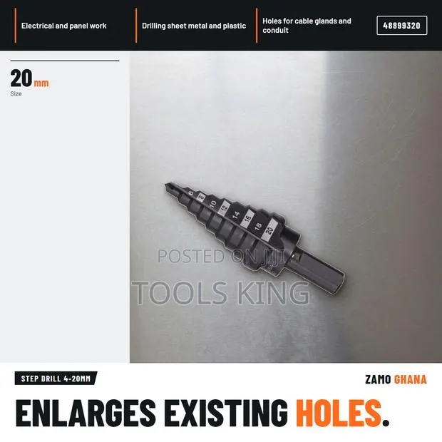 Step Drill 4-20Mm - · Photo 1
