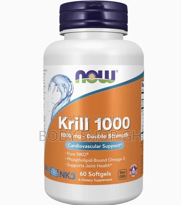 Now Krill, Double Strength 1000 Mg, Phospholipid-Bound Omega-3 · Photo 1