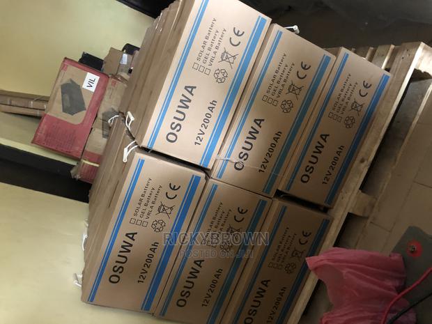 12V 200ah Osuwa Solar Gel Batteries · Photo 2