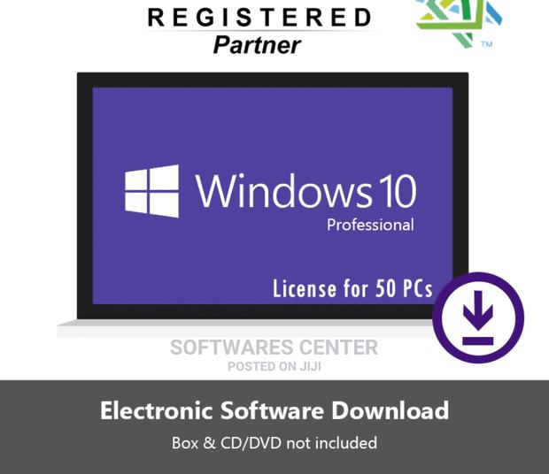 Microsoft Windows 10 Pro – ESD License for 50 Pcs · Photo 1
