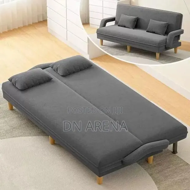 Comhoma Fabric Sofa Bed 2 Seater With Upgraded Frame No Pillow · Photo 1