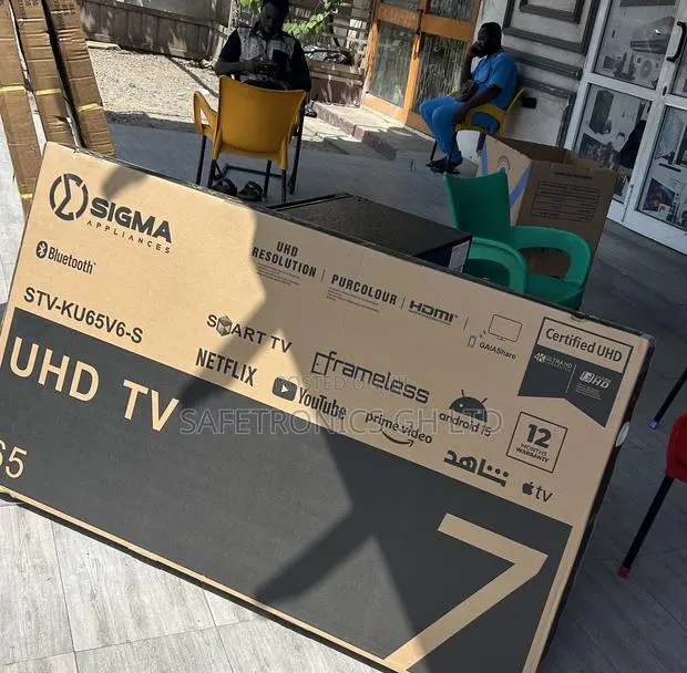 Kindly Check Out 65 Inch Smart Digital Satellite Led Sigma Android Tv · Photo 1