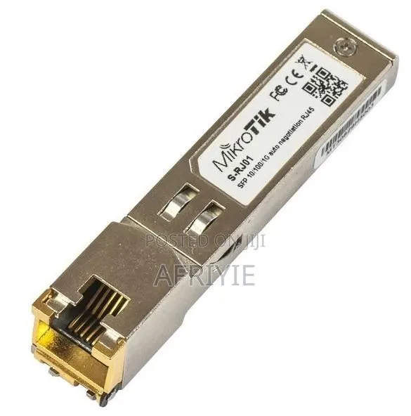 Mikrotik S-Rj01 1.25g Rj45 SFP Copper Module · Photo 1