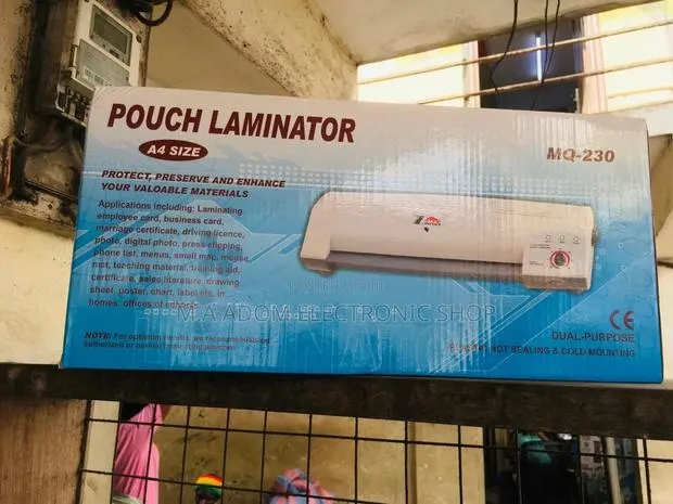 A4 ID Card Laminator · Photo 1