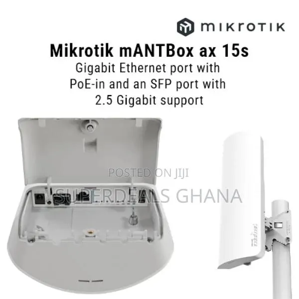 Mikrotik Mantbox Ax 15s L22ugs-5haxd2haxd-15s · Photo 1