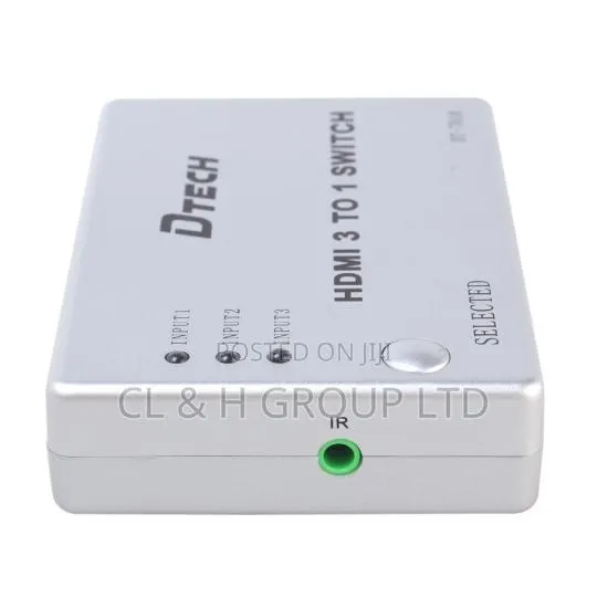 Dtech Dt-7018 3 In 1 Out Hdmi Switch Support 1080p And 3d · Photo 1