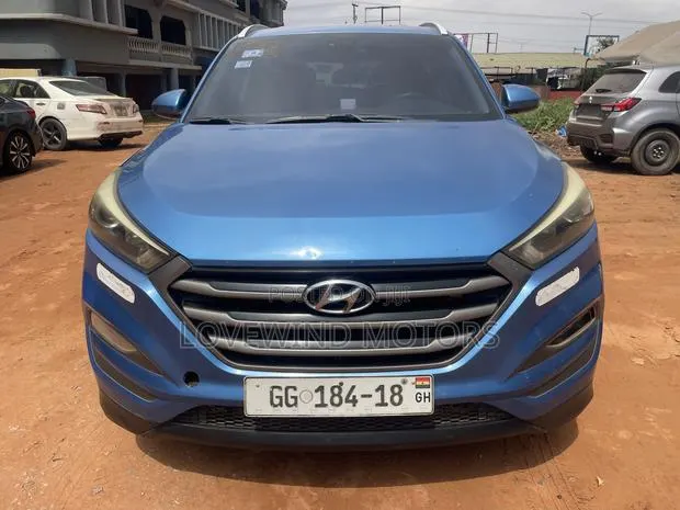 Hyundai Tucson 2016 Blue · Photo 1