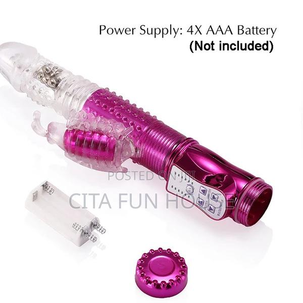 Waterproof G-Spot/Clit Stimulator Dildo Vibrator · Photo 1