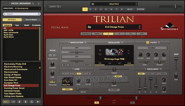 Spectrasonics Trillian | Ultimate Base Tool for Producers · Photo 2