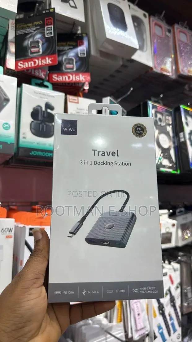 Wiwu Travel 3-in-1 Docking Station · Photo 1