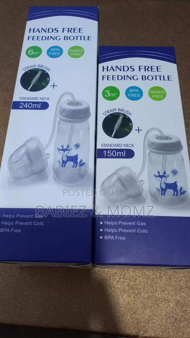 Hands-free Feeding Bottle - 150ml 240ml Available · Photo 1
